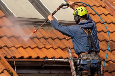 Démoussage et hydrofuge de toiture à Loucelles